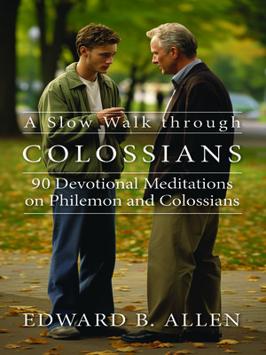 cover image of A Slow Walk through Colossians
